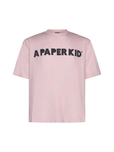 A Paper Kid T-shirt In Pink