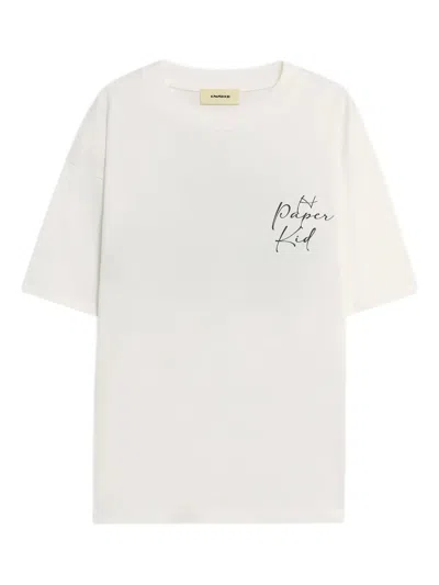 A Paper Kid T-shirt In Sand