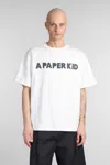 A Paper Kid Man T-shirt Cream Size Xl Cotton In White