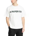 A Paper Kid Man T-shirt Cream Size Xl Cotton In White