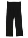 A Paper Kid Tailored Trousers In Black