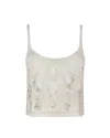 A Paper Kid Top In Maglia Traforata In 010