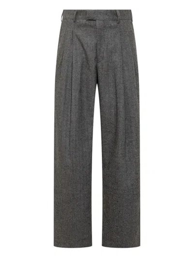 A Paper Kid Trousers In Gray