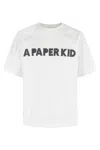 A Paper Kid Man T-shirt Cream Size Xl Cotton In Crema