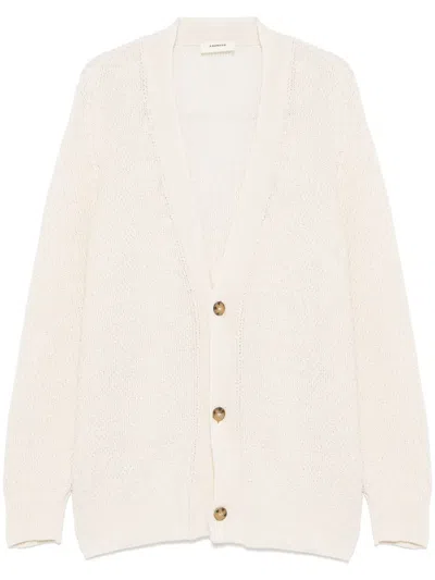 A PAPER KID V-NECK CARDIGAN