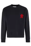 A Paper Kid Long Sleeve Sweatshirt In Blue