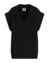 A Paper Kid Woman Sweater Black Size L Polyacrylic, Polyamide, Mohair Wool