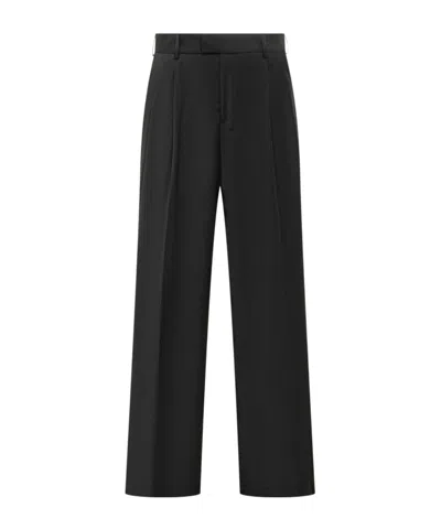 A Paper Kid Wool Tailored Pants In Black