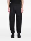 A Paper Kid Man Pants Black Size L Cotton In Black