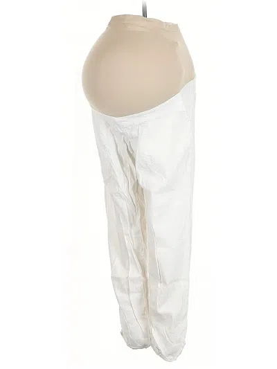 Pre-owned A Pea In The Pod Active Pants In White