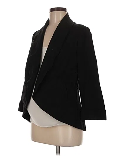 Pre-owned A Pea In The Pod Blazer Jacket In Black