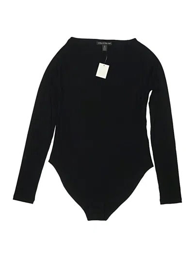 A Pea In The Pod Bodysuit In Black