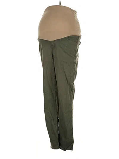 Pre-owned A Pea In The Pod Cargo Pants In Green