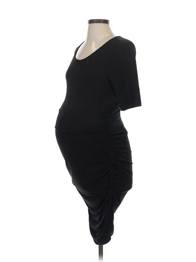 Pre-owned A Pea In The Pod Casual Dress In Black