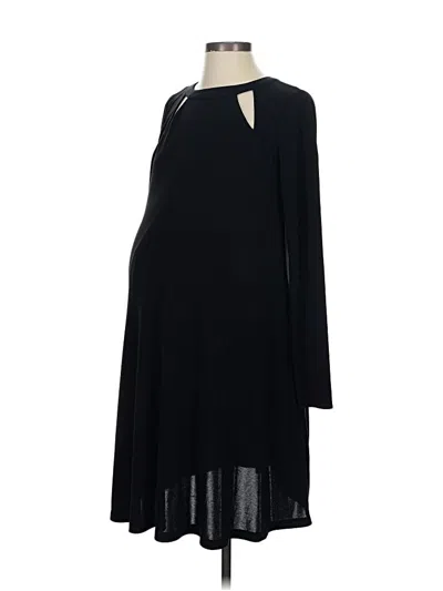 Pre-owned A Pea In The Pod Casual Dress In Black