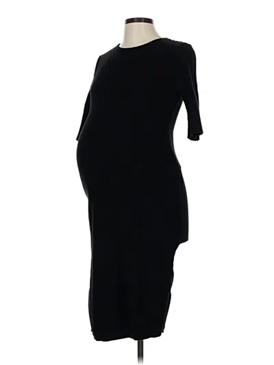 Pre-owned A Pea In The Pod Casual Dress In Black