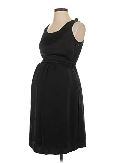 Pre-owned A Pea In The Pod Casual Dress In Black