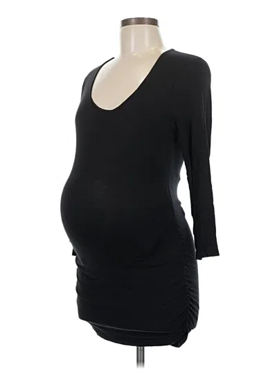 Pre-owned A Pea In The Pod Casual Dress In Black