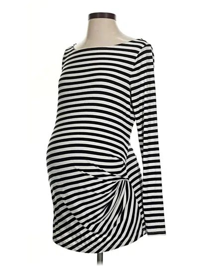 Pre-owned A Pea In The Pod Casual Dress In Black