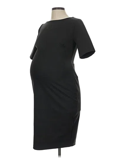 Pre-owned A Pea In The Pod Casual Dress In Black
