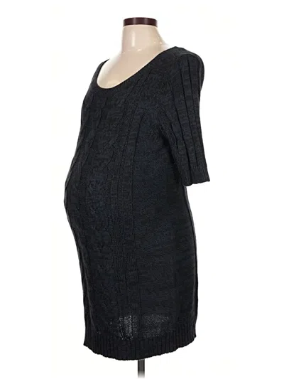 Pre-owned A Pea In The Pod Casual Dress In Black