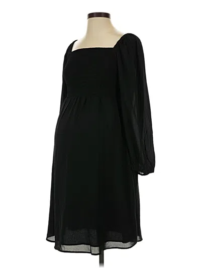 Pre-owned A Pea In The Pod Casual Dress In Black