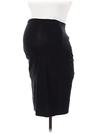 Pre-owned A Pea In The Pod Casual Skirt In Black