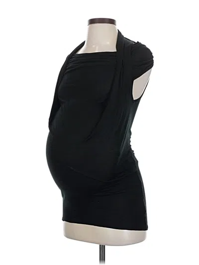 Pre-owned A Pea In The Pod Cocktail Dress In Black