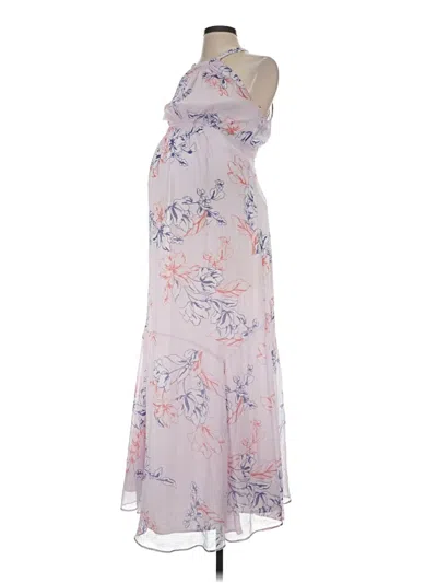 Pre-owned A Pea In The Pod Cocktail Dress In Pink