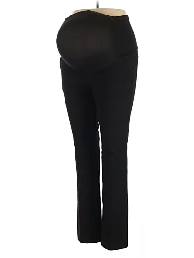 Pre-owned A Pea In The Pod Dress Pants In Black