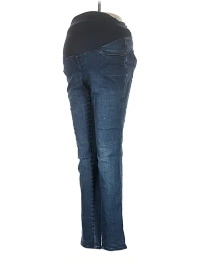 Pre-owned A Pea In The Pod Jeans In Blue
