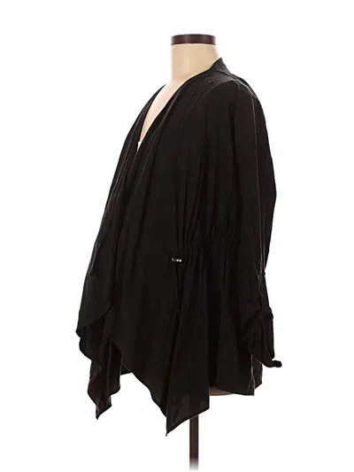 Pre-owned A Pea In The Pod Kimono In Black