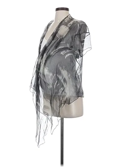 Pre-owned A Pea In The Pod Kimono In Silver