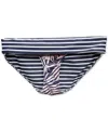 A Pea In The Pod Maternity Reversible Bikini Bottom In Blue
