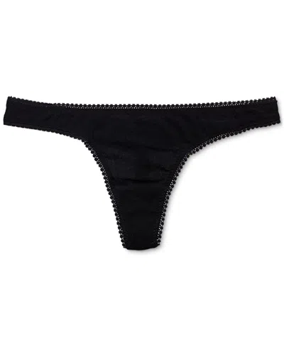 A Pea In The Pod Maternity Thong In Black