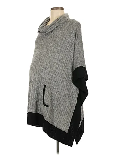 Pre-owned A Pea In The Pod Poncho In Gray