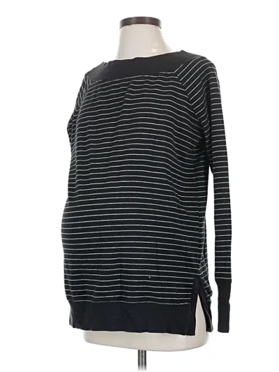 Pre-owned A Pea In The Pod Pullover Sweater In Black