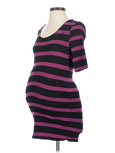 Pre-owned A Pea In The Pod Short Sleeve T-shirt In Purple