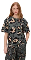 A Potts Box Tee Pop Leopard