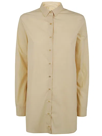 A Punto B Oversize Shirt In Brown