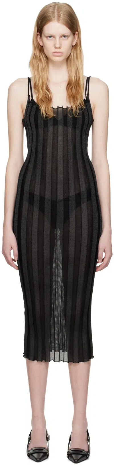 A. Roege Hove Black Katrine Maxi Dress