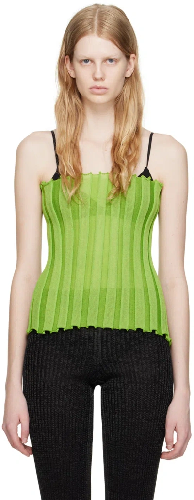 A. Roege Hove Green Katrine Tube Top In Apple Green