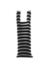 A. Roege Hove Ivy Striped Knitted Tote Bag In Black