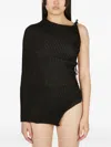 A. Roege Hove Emma String Shrug In Black