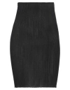 A. Roege Hove Woman Mini Skirt Black Size M Cotton, Nylon In Black