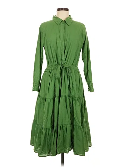 Pre-owned A Shirt Thing Casual Dress In Green