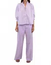 A Shirt Thing Flora Cabo Shirt In Iris In Purple