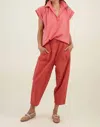 A Shirt Thing Liv Cabo Top In Guava In Pink
