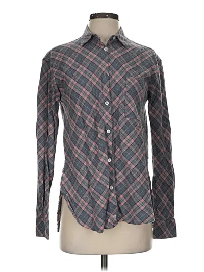 Pre-owned A Shirt Thing Long Sleeve Button Down Shirt In Gray