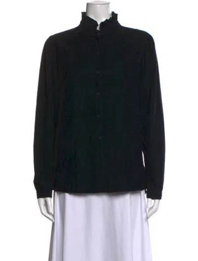 Pre-owned A Shirt Thing Long Sleeve Top In Black
